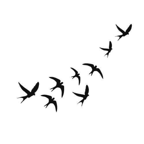 pasari migratoare, stol, minimalist, pasare  migratory birds, flock, minimalist, bird