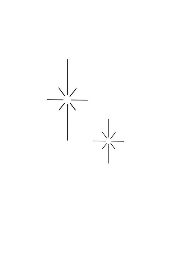 Tattoo stele, desen, minimalist, peisaj