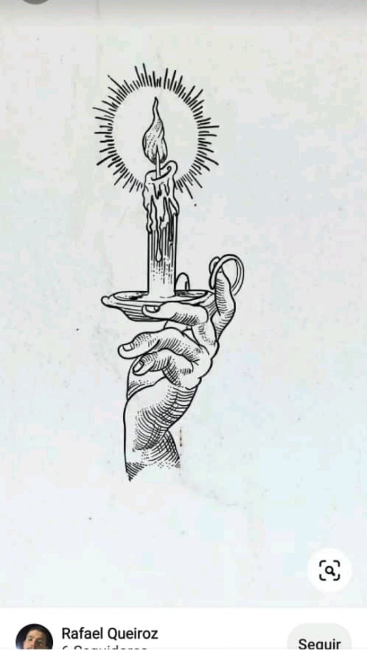 Tattoo hobiuri,lumanare, lumina