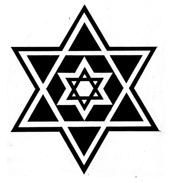 Tattoo steaua lui david, stea david, iudaism, stea, simbol, credinta