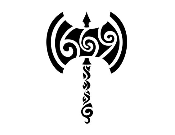 Tattoo ciocanul lui thor, thor, ciocan, fulgere, mitologie, mitologie nordica, nordic, scandinav, simbol