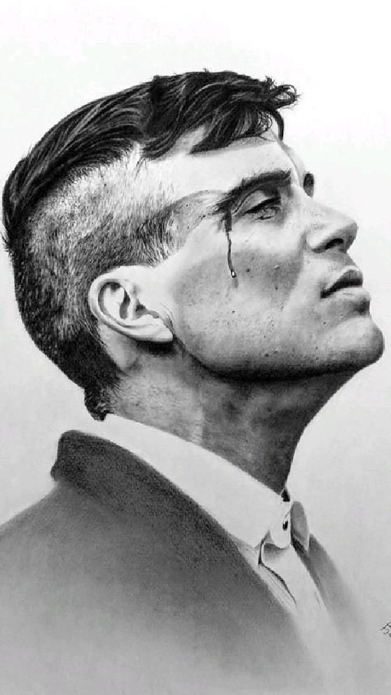 Tattoo celebritate, portret, actor, cillian murphy, peaky blinders, oppenheimer