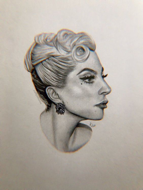 Tattoo celebritate, portret, cantaret, cantareata, lady gaga, gaga, muzica