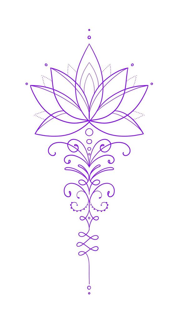 Tattoo lotus, oriental, floare, flori