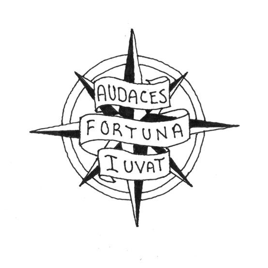Tattoo text, soarta, fortuna, litere, caligrafie